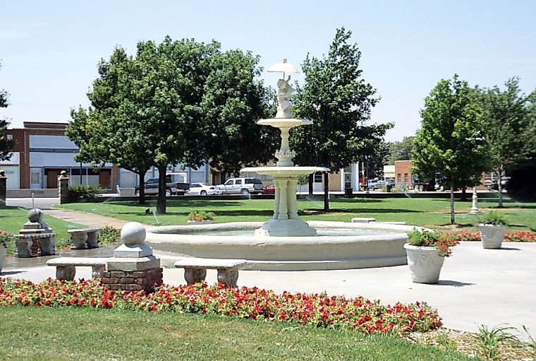 Park in St. John, Kansas