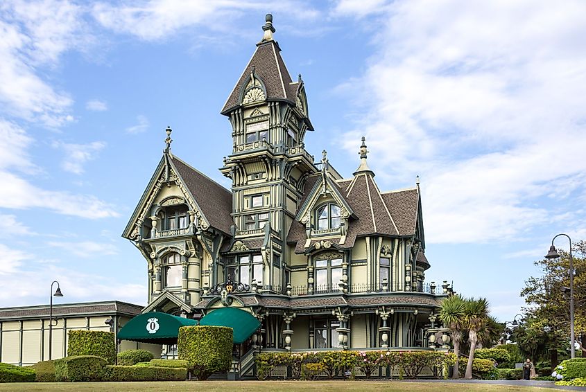 Carson Mansion in Eureka, California