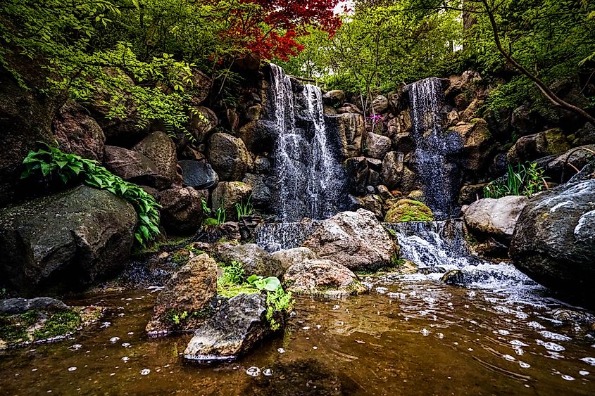 The Anderson Japanese Gardens in Rockford, Illinois