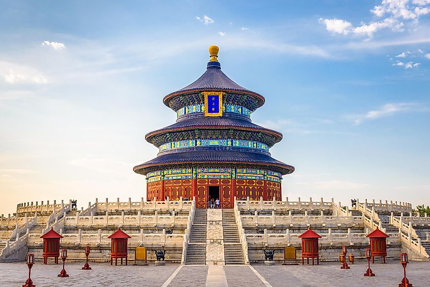 Beijing, China at the historic Temple of Heaven.