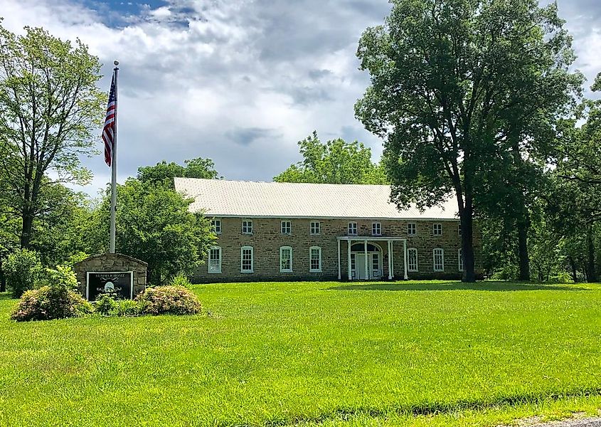 Gen. William Harney house in Sullivan, MO. Editorial credit: fafinney, CC BY-SA 4.0, https://commons.wikimedia.org/w/index.php?curid=79492400