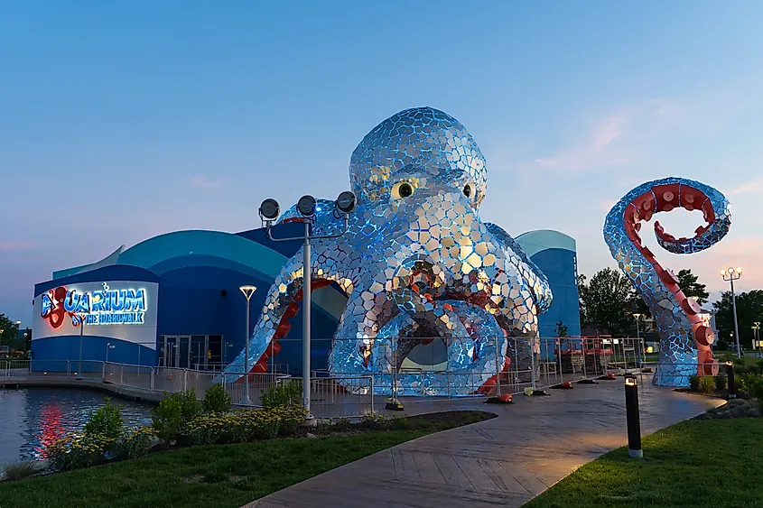 Aquarium at the Boardwalk in Branson, Missouri