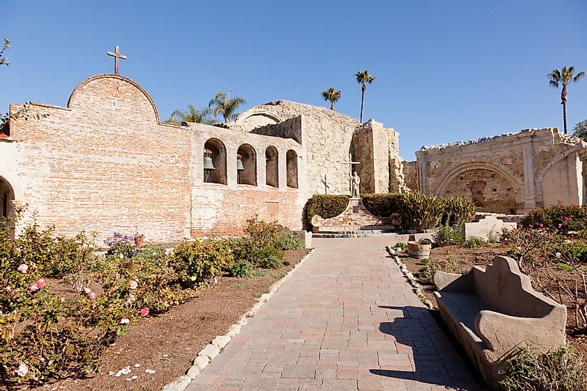 Mission San Juan Capistrano was a Spanish mission in Southern California, located in present-day San Juan Capistrano, California