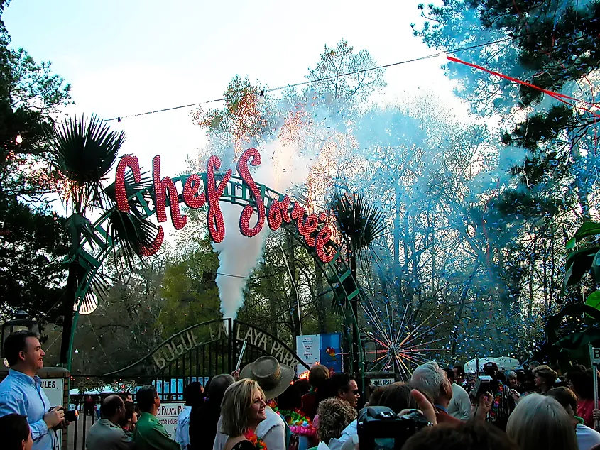 The Covington, Louisiana Chef Soiree. 