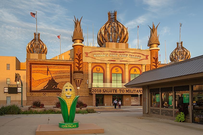 The Corn Palace in Mitchell South Dakota.