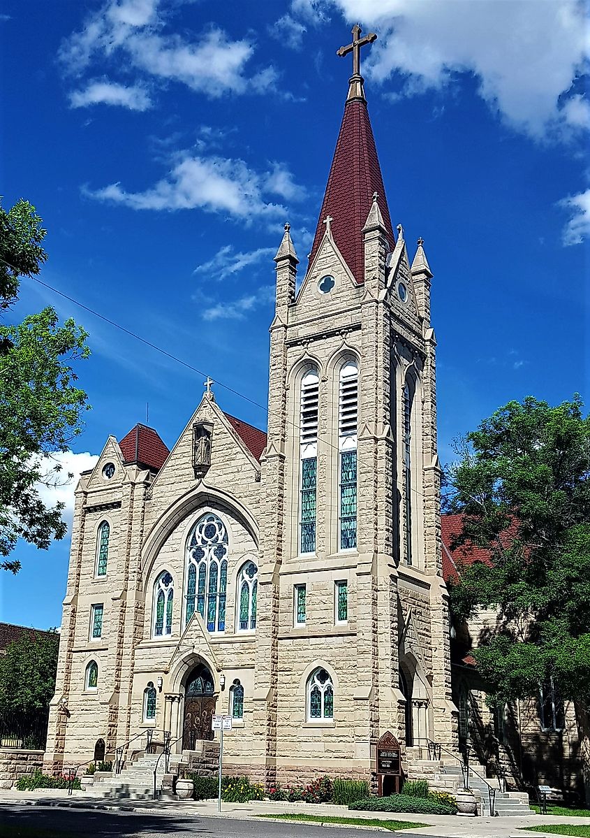 Saint Ann's Cathedral in Great Falls, Montana.