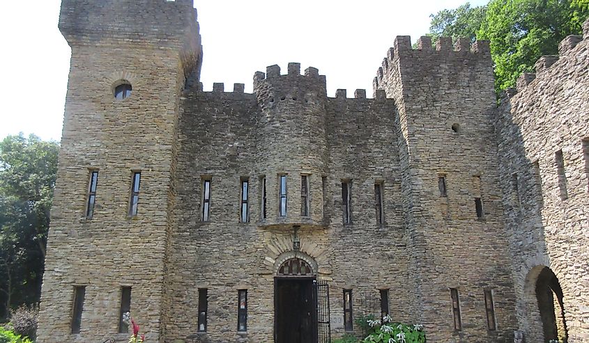 A Castle built by the Boy Scouts in Loveland, Ohio