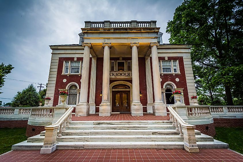  The Sheppard's Mansion, in Hanover, Pennsylvania.