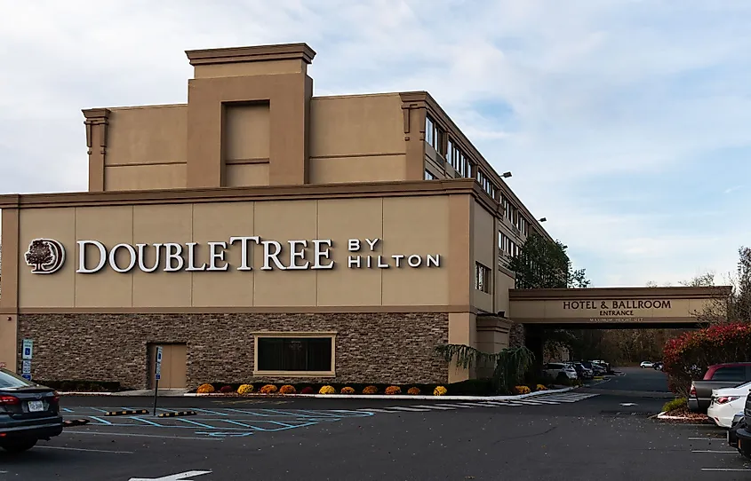 Hilton Doubletree Hotel in Eatontown, New Jersey