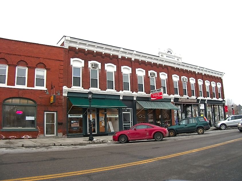 Downtown Essex Junction, Vermont.