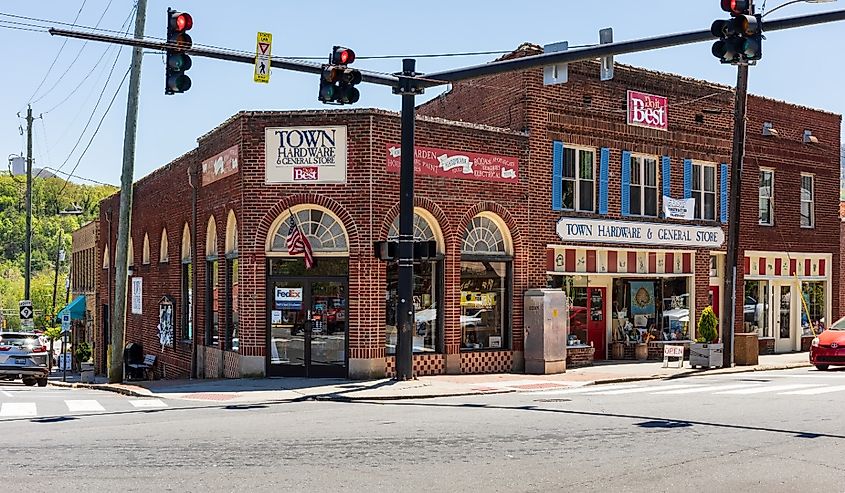 Town Hardware and General Store, Black Mountain, North Carolina.
