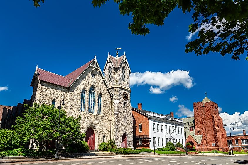 St. Stephen's Episcopal Church in Pittsfield, Massachusetts