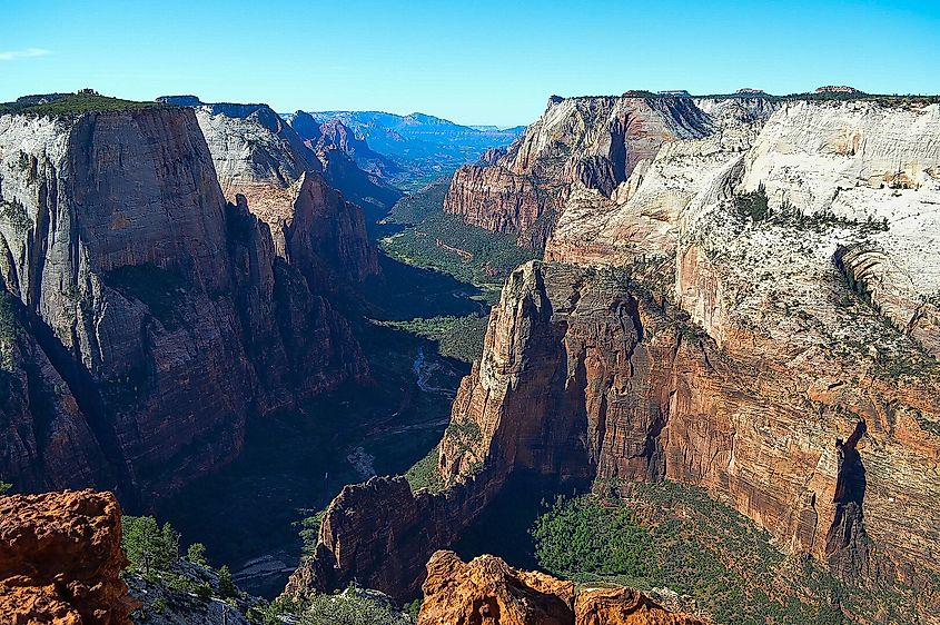 Observation Point in Zion National Park.