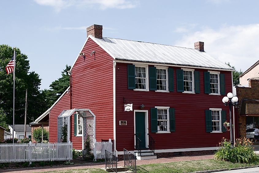 Mermaid House Hotel in Lebanon, Illinois.