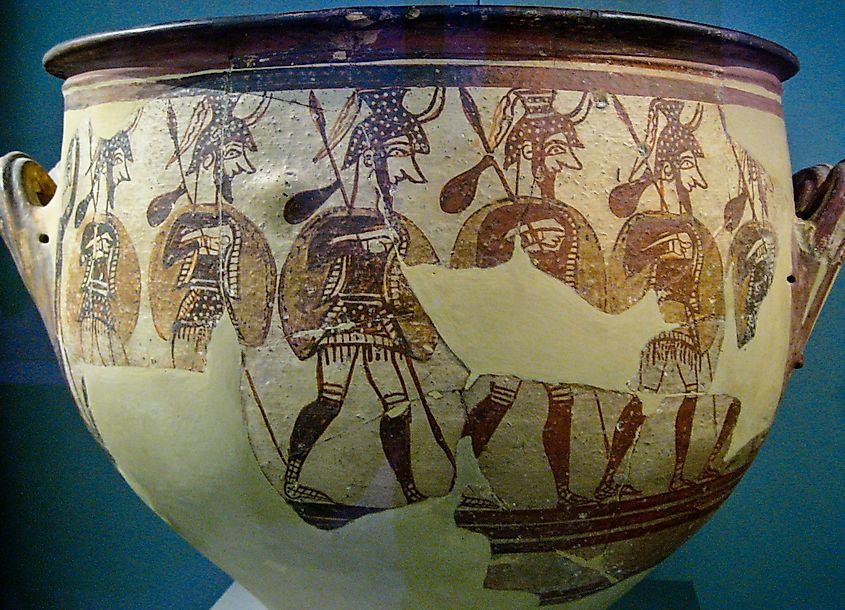 The Mycenaean Warrior Vase