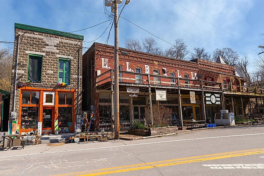 Downtown Makanda, Illinois