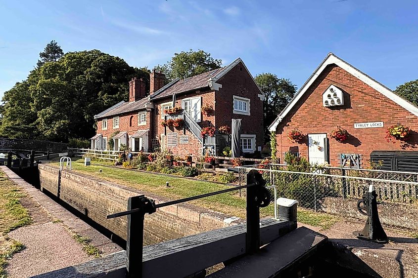The Tyrley Locks were fun to tackle. Image credit: Bryan Dearsley