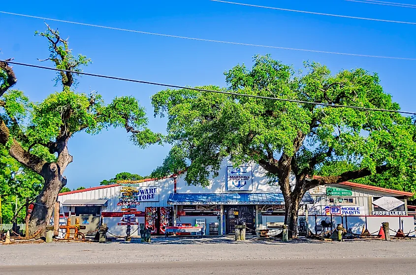 Marshall Marine Supply in Bayou La Batre, Alabama