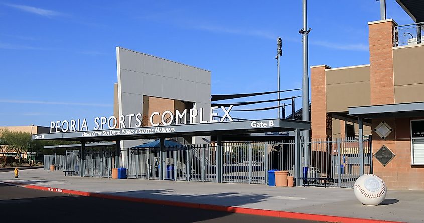 The Peoria Sports Complex in Peoria, Arizona