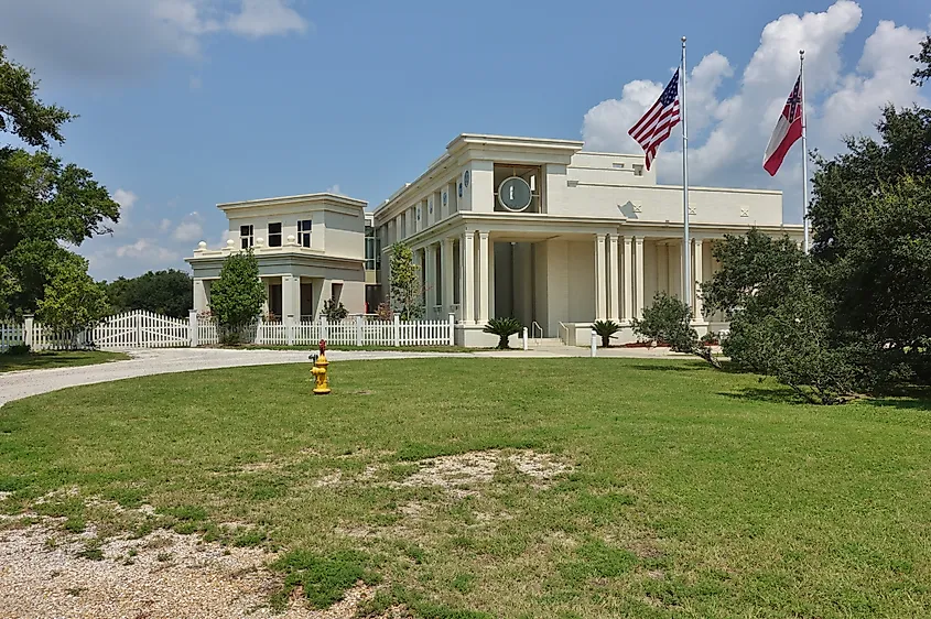 Jefferson Davis Presidential Library and Museum in Biloxi, Mississippi.