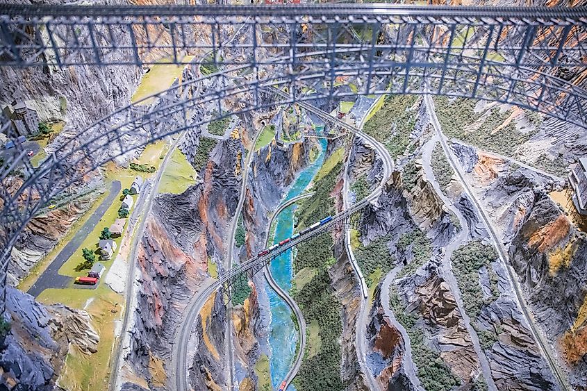 The Northlandz Miniature Train Museum is one of Flemington's most iconic attractions, with over 50,000 feet of track. 