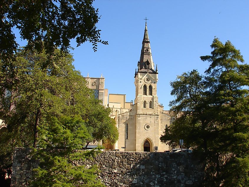 St Joseph's Catholic Church in San Antonio, Texas, USA