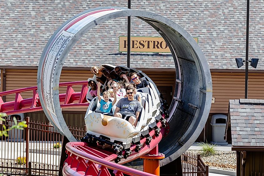 Good Gravy!'s tunnel at Holiday World & Splashin' Safari
