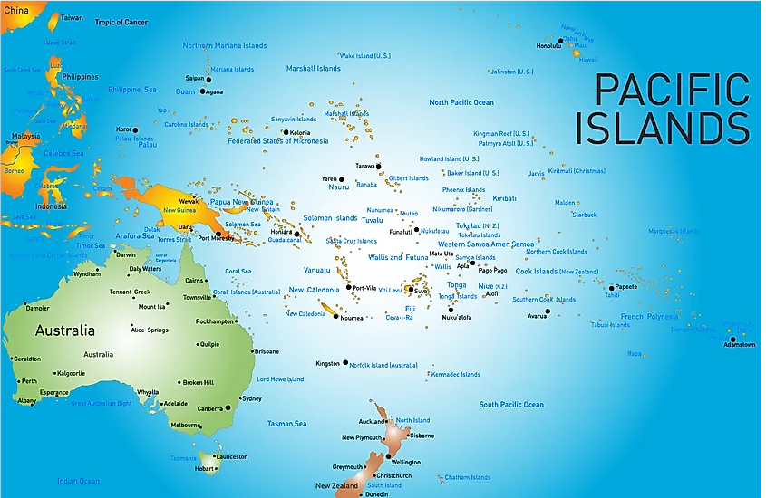 which pacific islands are open for travel