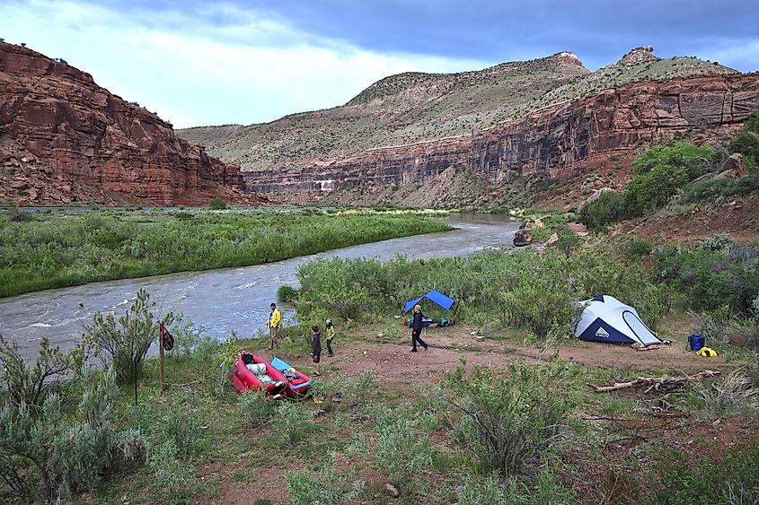 The Gunnison River is a great for outdoor adventures.