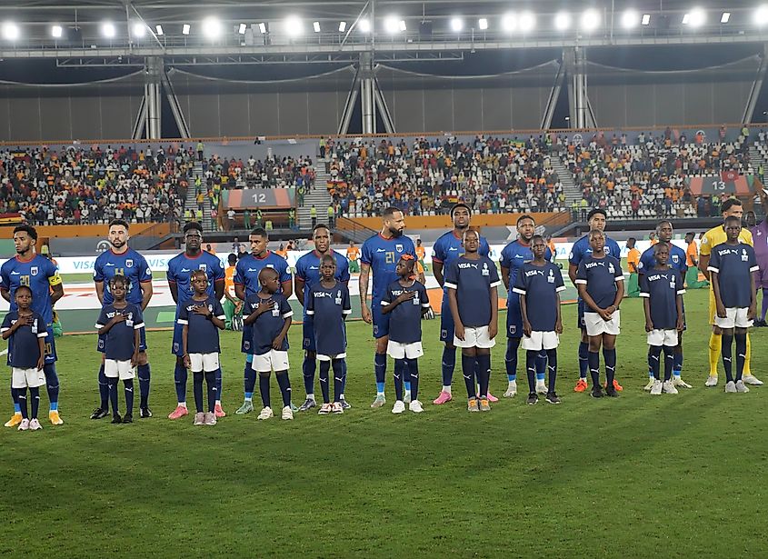 e Cape Verde national football team during the TotalEnergies Coupe d'Afrique des Nations 2023 -Editorial credit: Clement Demazure / Shutterstock.com