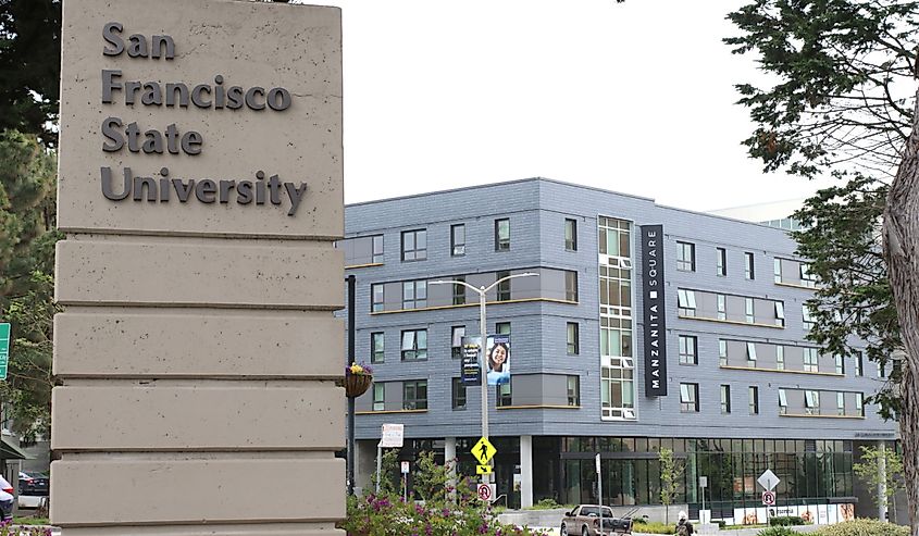 San Francisco State University Campus.