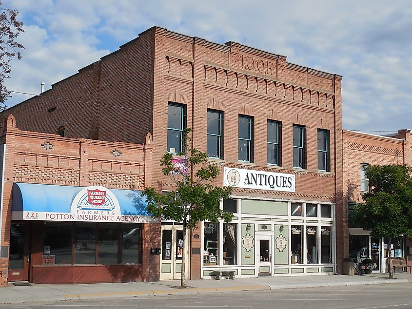 Downtown Stevensville, Montana