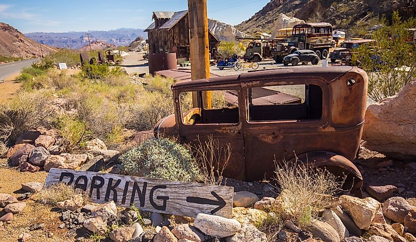 Eldorado Canyon Mine Tours, Searchlight, Nevada.