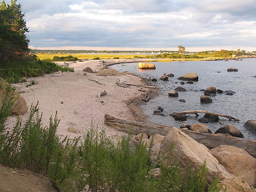 Coastline, Meig's Point, Madison, Connecticut.