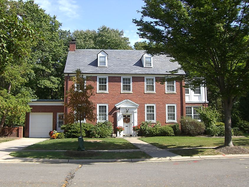 Housing in Fort Belvoir, Virginia.
