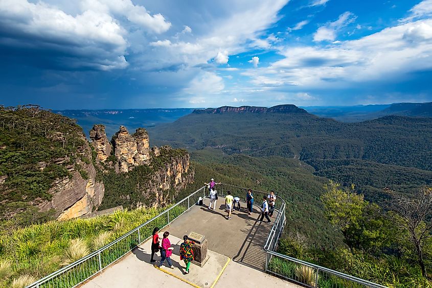 Three Sisters Lookout, Katoomba, Australia