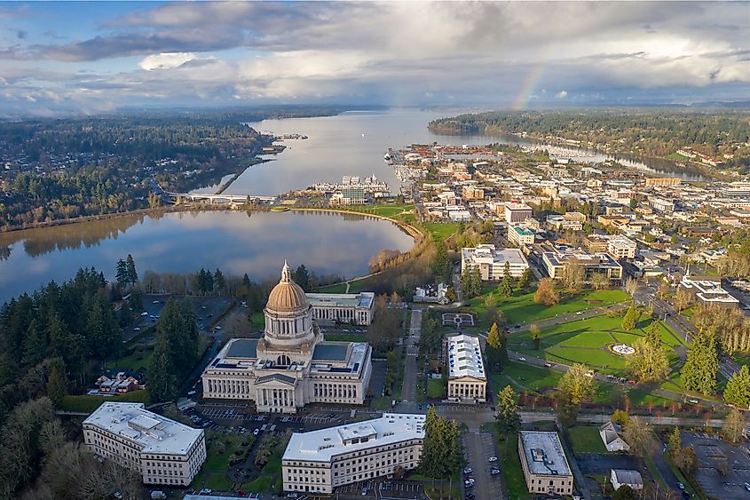 The City of Olympia in Washington State