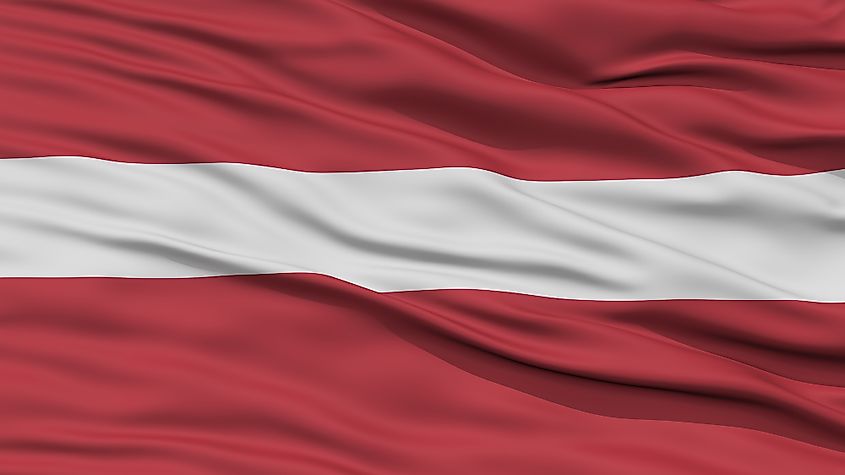 National flag of Latvia