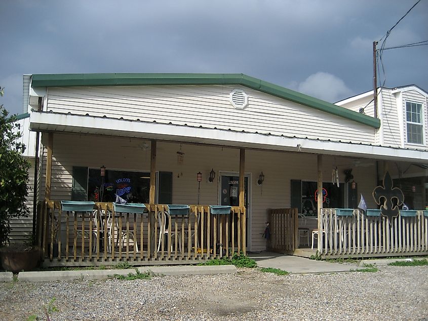 Voleo's Seafood restaurant in Lafitte.