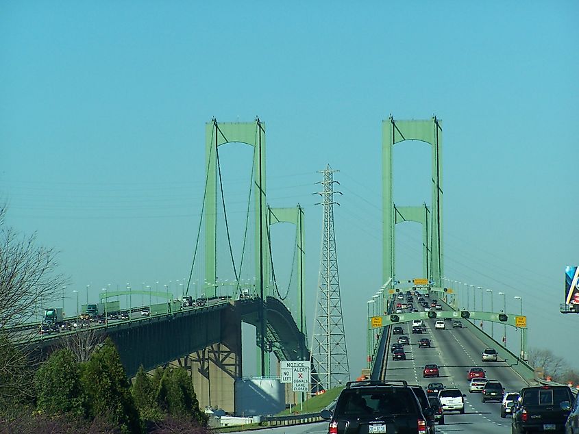 Delaware Memorial Bridge.