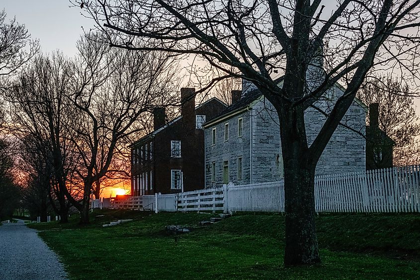 Old Stone Shop and West Family Dwelling