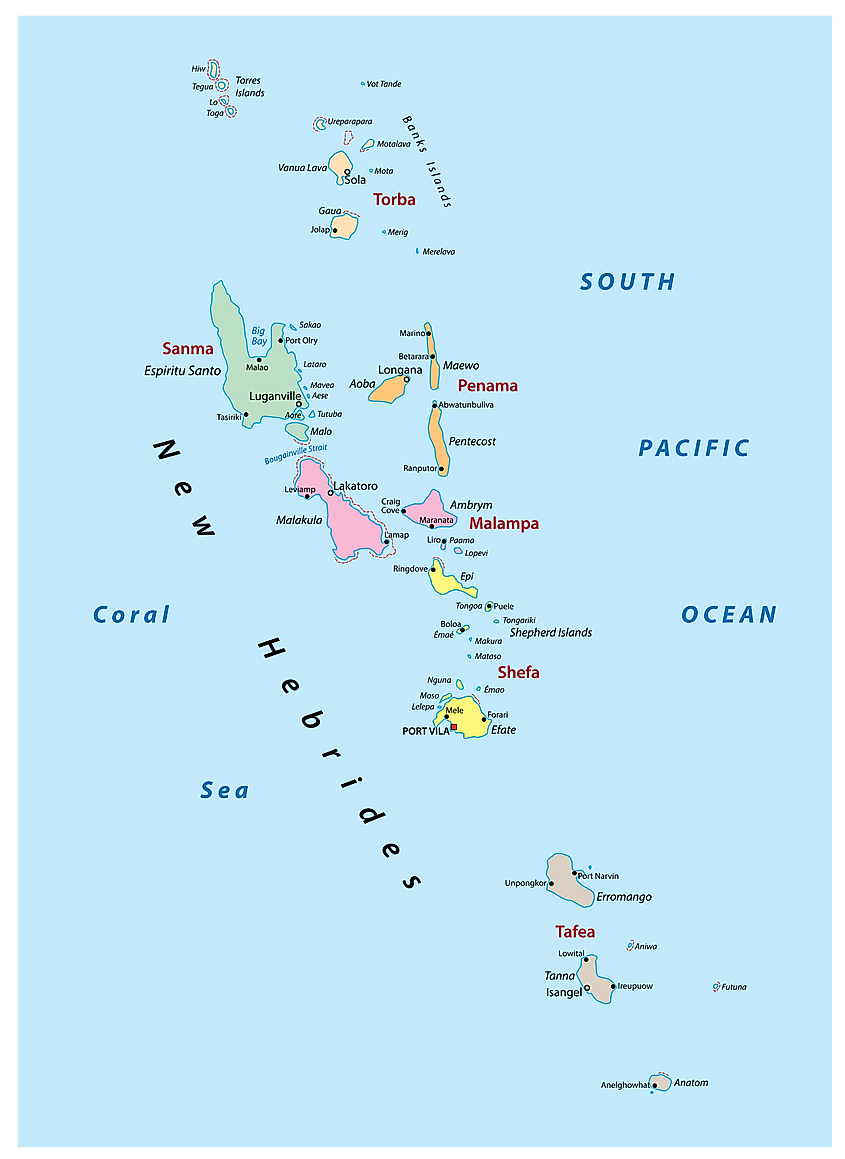 Vanuatu Maps & Facts - World Atlas