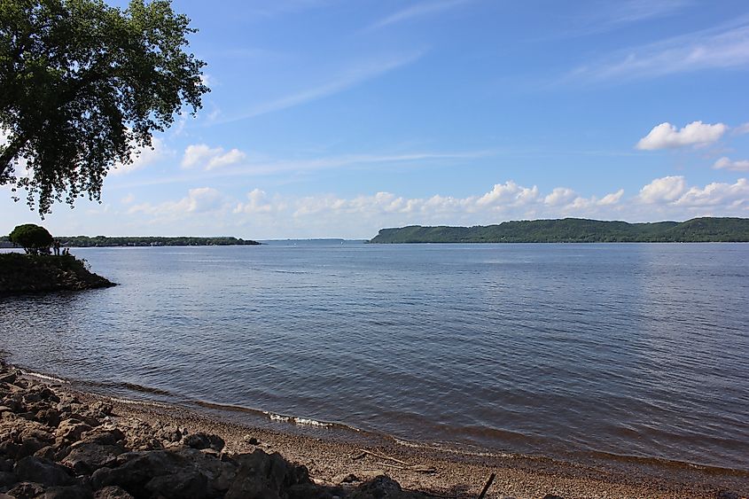 Lake Pepin and Maiden Rock