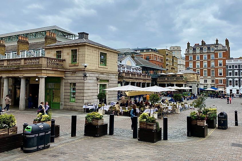 Covent Garden Market Hall in London Image credit Bryan Dearsley