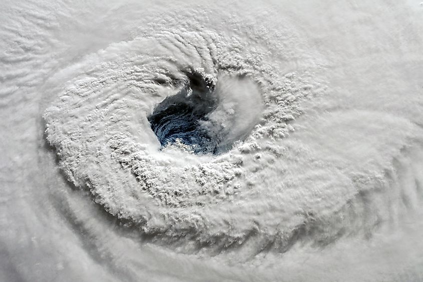 Eye of the hurricane