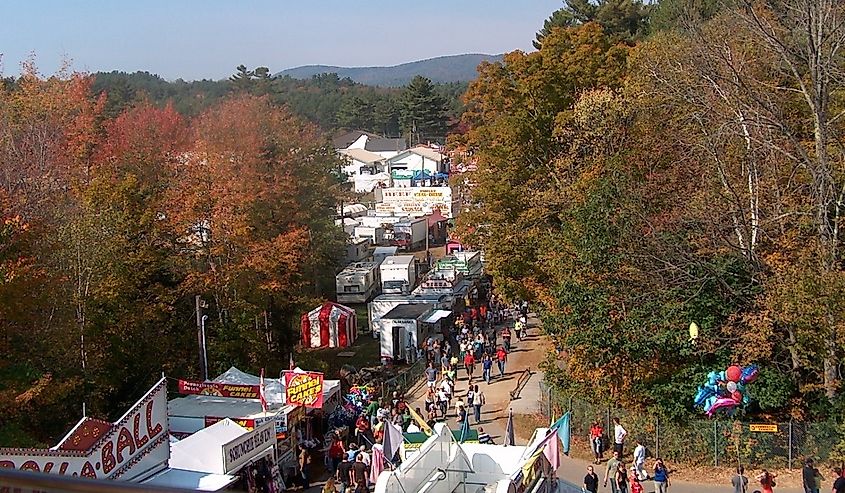 View of the Sandwich Fair, Sandwich, in 2007.