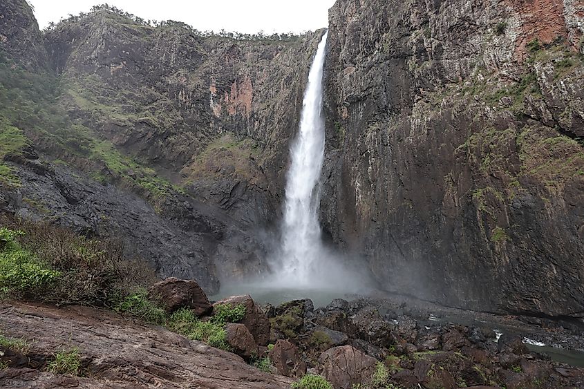 Wallaman Falls, Girringun National Park Queensland Australia. 