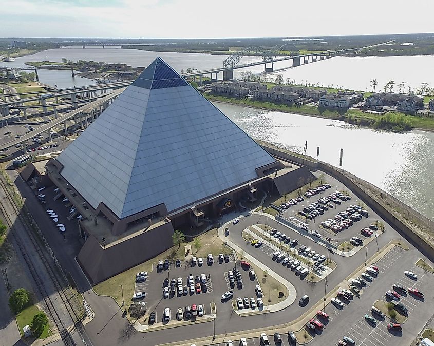 Pyramid in Memphis, Tennessee