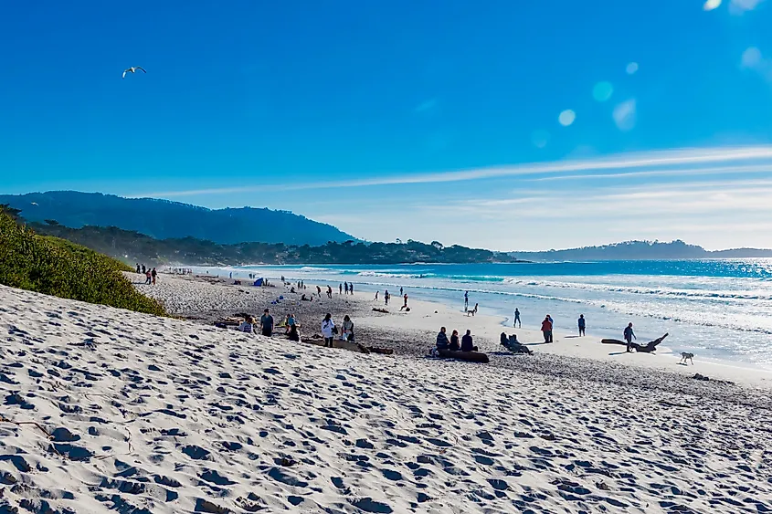 Carmel Beach. Editorial credit: DiegoMariottini / Shutterstock.com