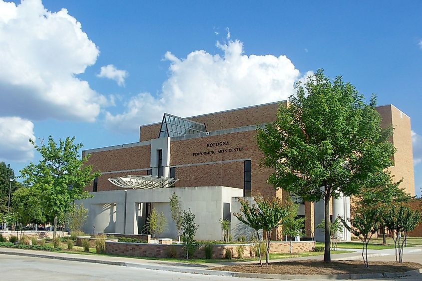 Bologna Performing Arts Center in Cleveland, Mississippi. 